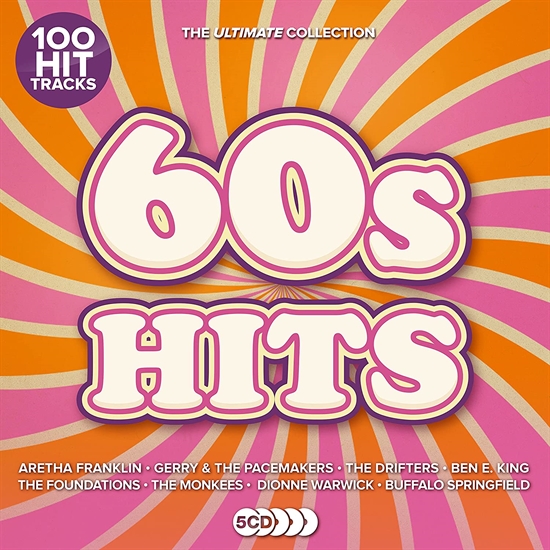 Diverse Kunstnere: Ultimate 60 s Hits (5xCD)