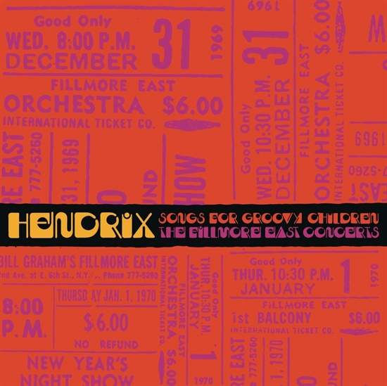 Jimi Hendrix: Songs for Groovy Children - The Fillmore East Concerts (8xVinyl)