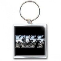 Kiss: Chrome Logo Keychain