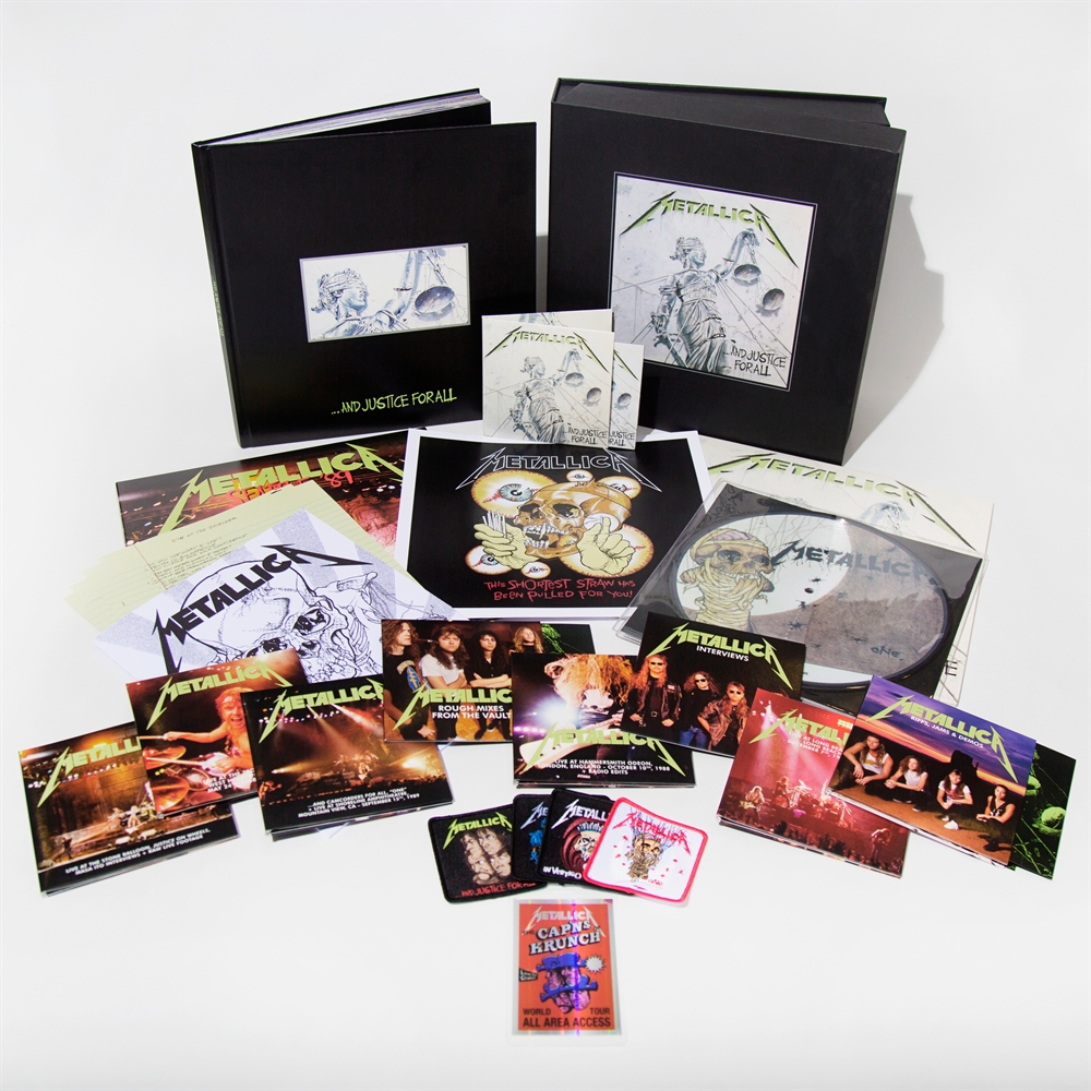 Invalidez digerir Rústico Metallica: And Justice For All Remastered Deluxe Box Set