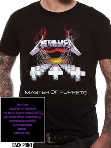 Metallica: Master Of Puppets T-shirt XL