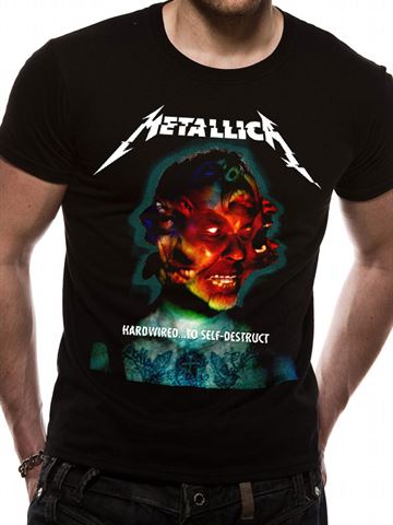 Metallica: Hardwired Album Cover T-shirt M
