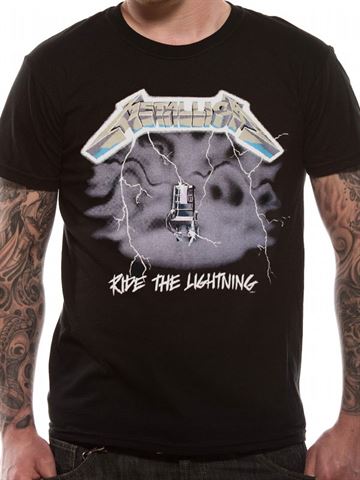 Metallica: Ride The Lightning T-shirt XXL