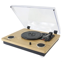 Madison Pladespiller m. USB & Bluetooth (Træ)