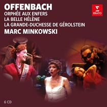 Minkowski, Marc: Offenbach - Orphee aux enfers, La belle Helene, La Grande-duchesse de Gerolstein (6xCD)