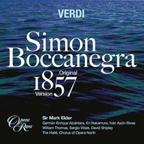 Mark Elder & The Hallé - Verdi: Simon Boccanegra (1857) - 2xCD