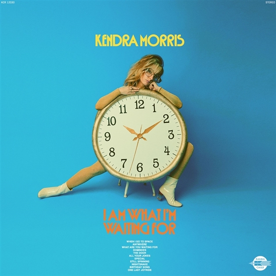 KENDRA MORRIS - I AM WHAT I\'M WAITING FOR (LTD TRANSPARENT BLUE W/ WHITE SWIRL VINYL) (Vinyl)