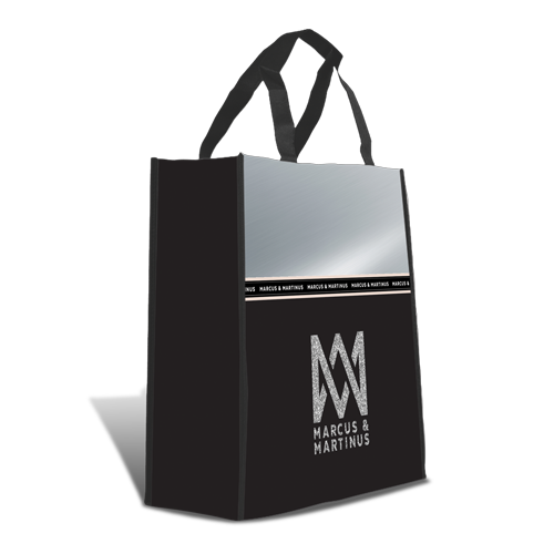 Marcus & Martinus: Shopping Bag Silver