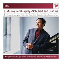 Perahia, Murray: Plays Brahms and Schubert (8xCD)