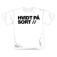 Nephew: Hvidt p  Sort