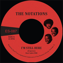 The Notations - I'm Still Here b/w What More Can I Say (Ltd White Vinyl) 