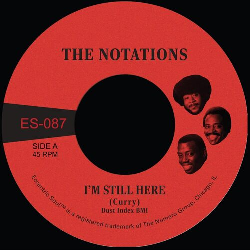 The Notations - I\'m Still Here b/w What More Can I Say (Ltd White Vinyl) 