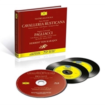 Karajan, Herbert von & Orchestra del Teatro alla Scala di Milano: Mascagni - Cavalleria rusticana / Leoncavallo - Pagliacci  (BluRay/2xCD)