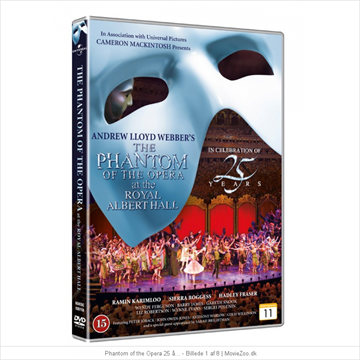 Phantom Of The Opera: 25 Års Jubilæum (DVD)