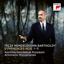 Kammerakademie Potsdam & Antonello Manacorda: Mendelssohn - Symphonies Nos. 1-5 (3xCD)