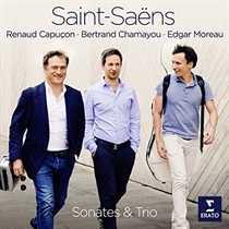 Capucon, Renaud, Edgar Moreau & Bertrand Chamayou:  Saint-Saens - Sonate & Trio (CD)
