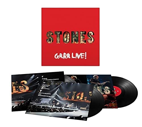 THE ROLLING STONES - GRRR LIVE! - 3LP