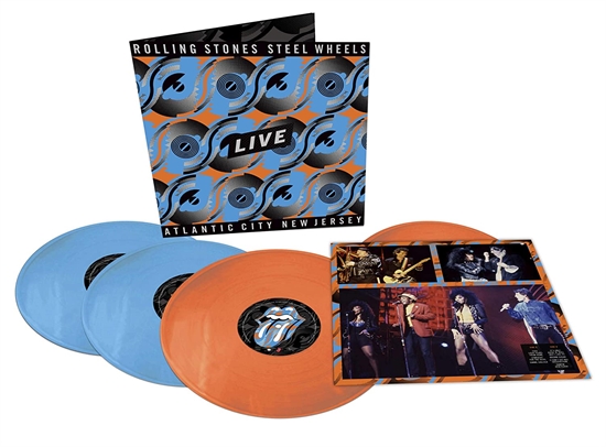 Rolling Stones, The: Steel Wheels Live Ltd. (4xVinyl)