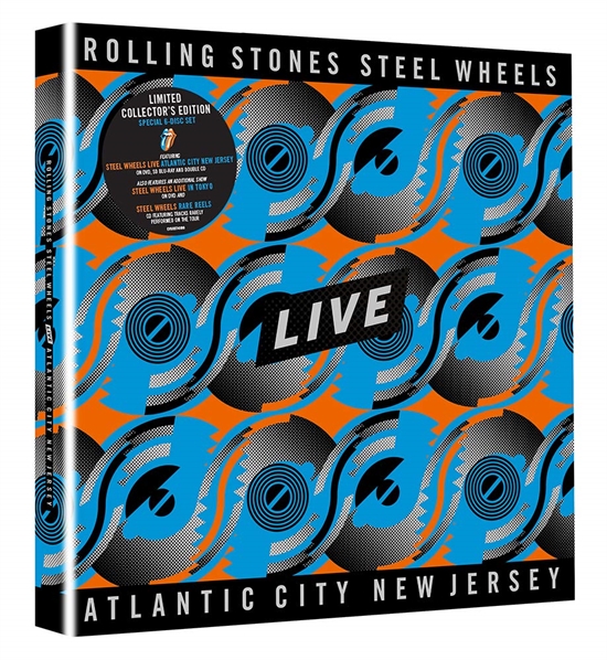 Rolling Stones, The: Steel Wheels Live Ltd. (3xCD+2xDVD+Blu-Ray)