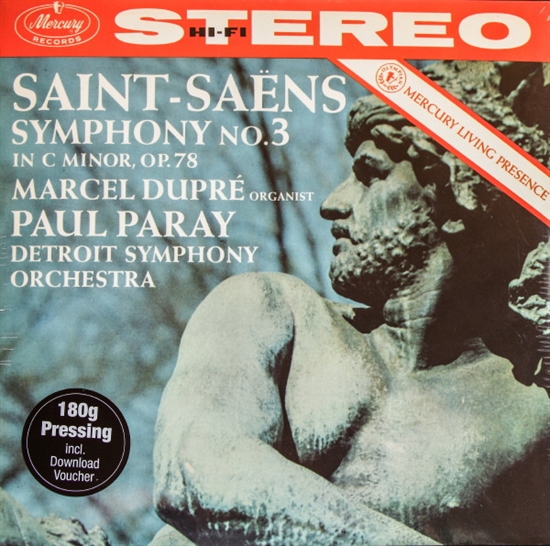 Marcel/Detroit Symphony Dupre: Saint-Saëns: Symphony No.3 In C Min (180 gram Vinyl edition)