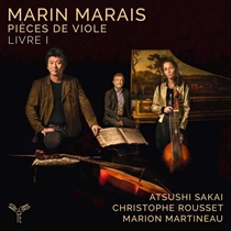 Sakai, Atsushi /  Martineau, Marion / Rousset, Christophe: Marais Pieces De Viole Livre I (3xCD)