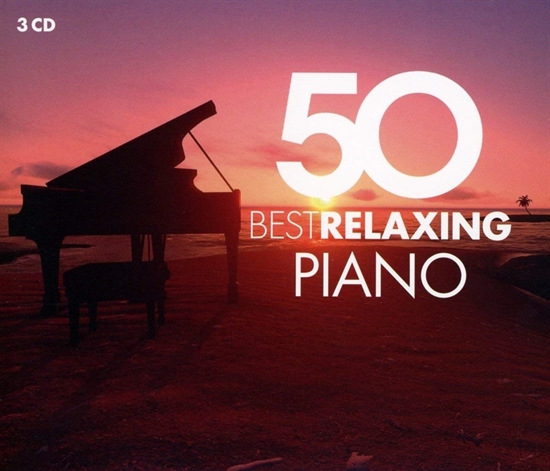Various Artists - 50 Best Relaxing Piano (CD)
