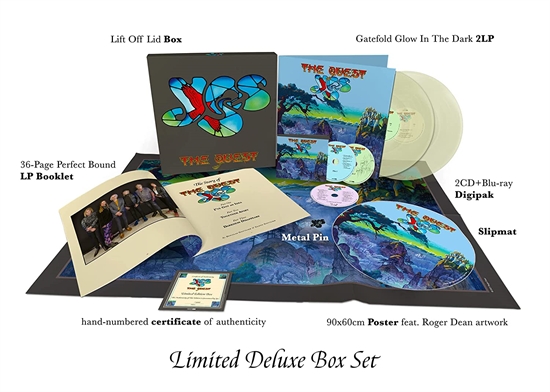 Yes: The Quest Ltd. (2xVinyl+2xCD+Blu-Ray)